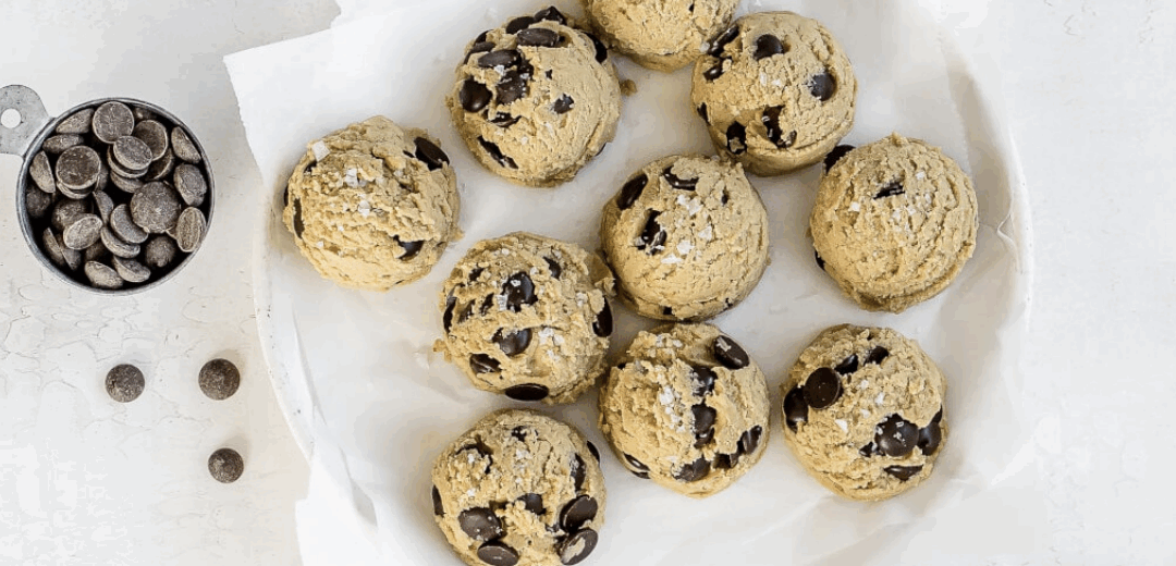 Chocolate Chip Cookie Dough Protein Balls (No-Bake + High-Protein!)